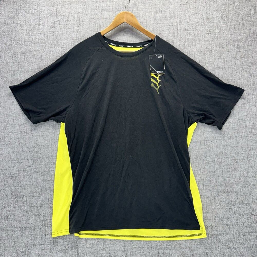 PUMA Shirt Men's Size XXL Train All Day Tech Triblend